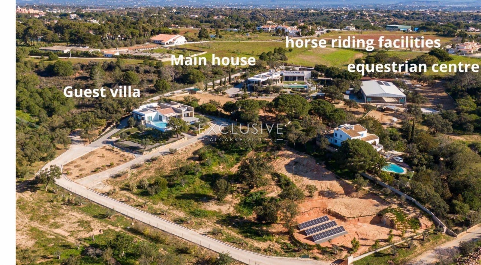 Package deal of 2 contemporary villas with equestrian centre in Central Algarve-Portugal-1