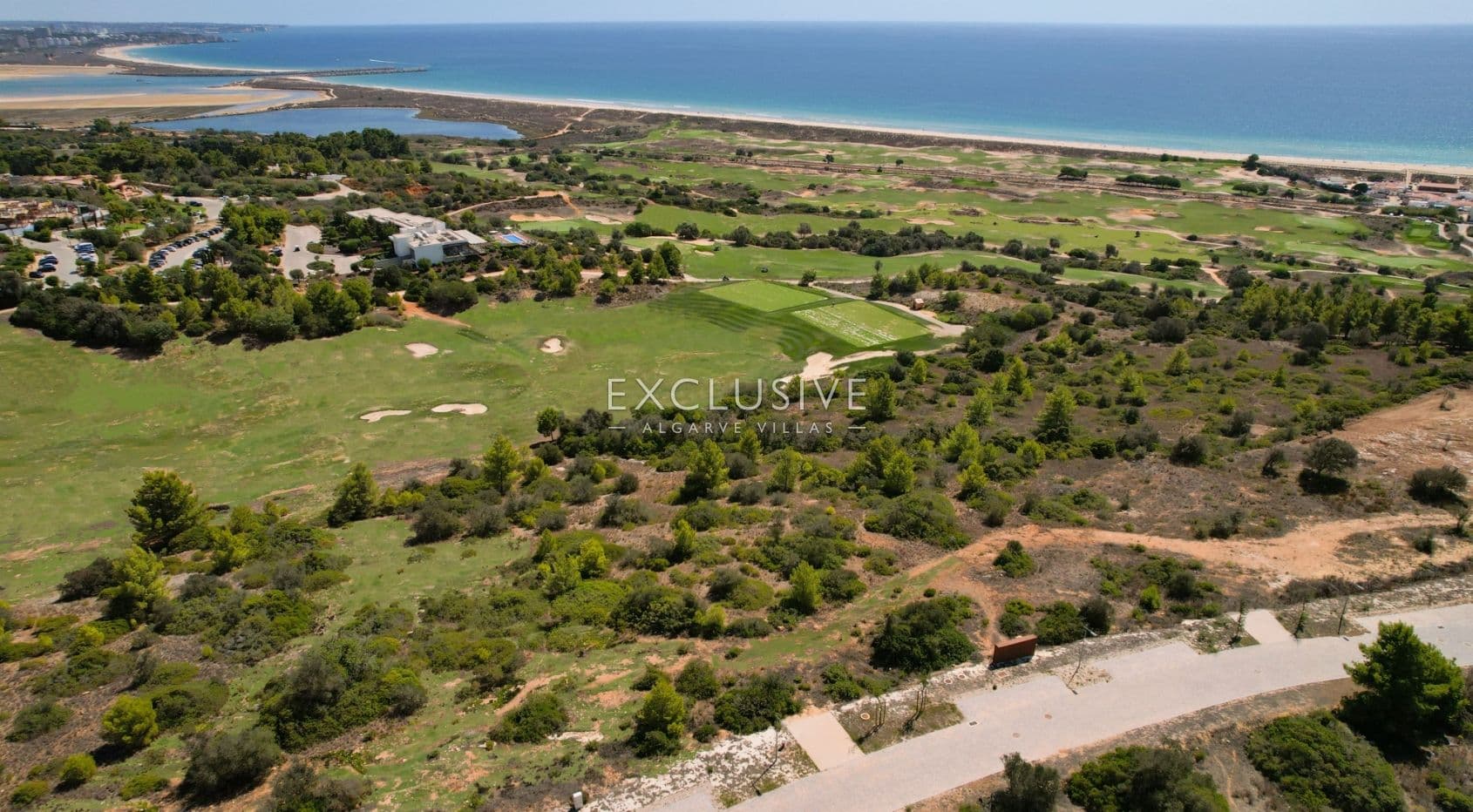 Baugrundstück mit Golf- und Meerblick im Palmares Golf Resort, Lagos, West Algarve-1
