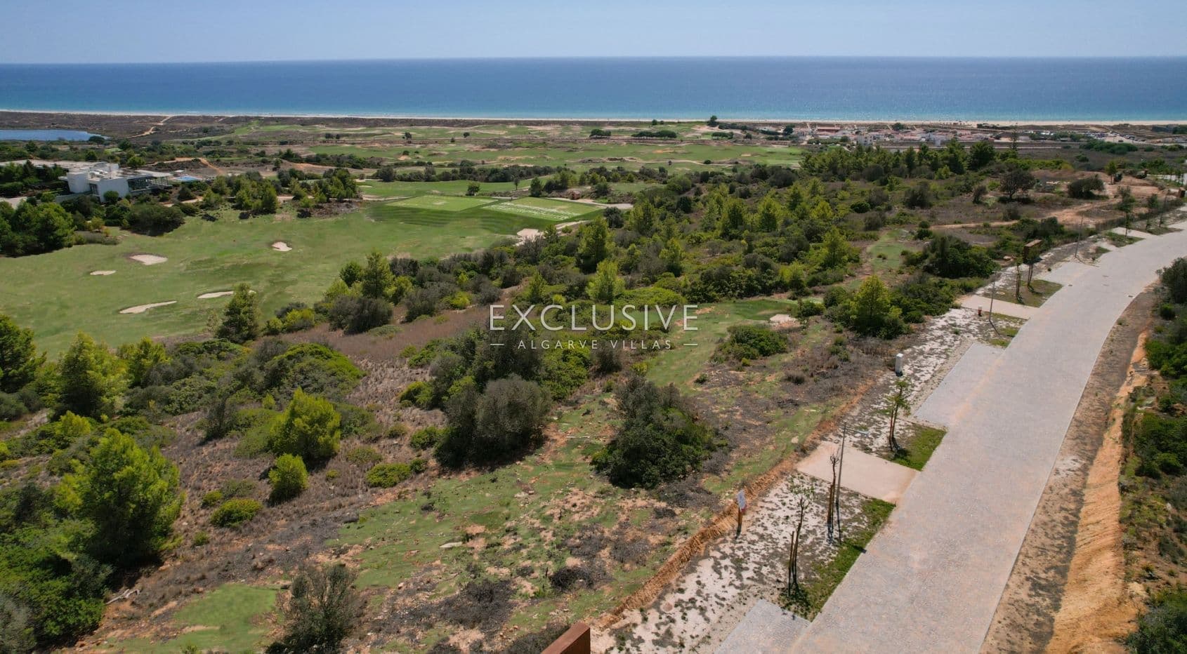 Baugrundstück mit Golf- und Meerblick im Palmares Golf Resort, Lagos, West Algarve-2