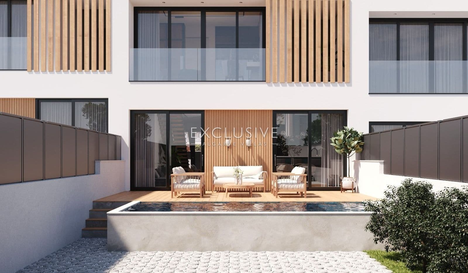 Modern townhouses in Ferragudo, Algarve 3 bedroom + office-2