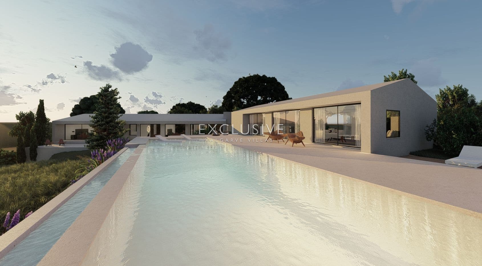 Large plot for construction with approved project, Lagoa, Algarve-2