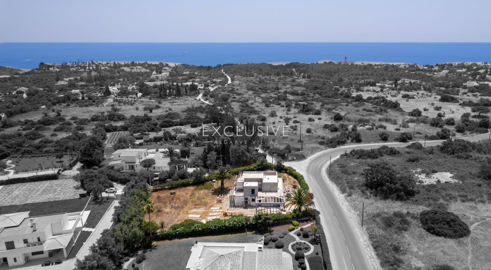 near Carvoeiro Alfanzina lighthouse renovated 4 bedroom ocean view villa with private pool-2