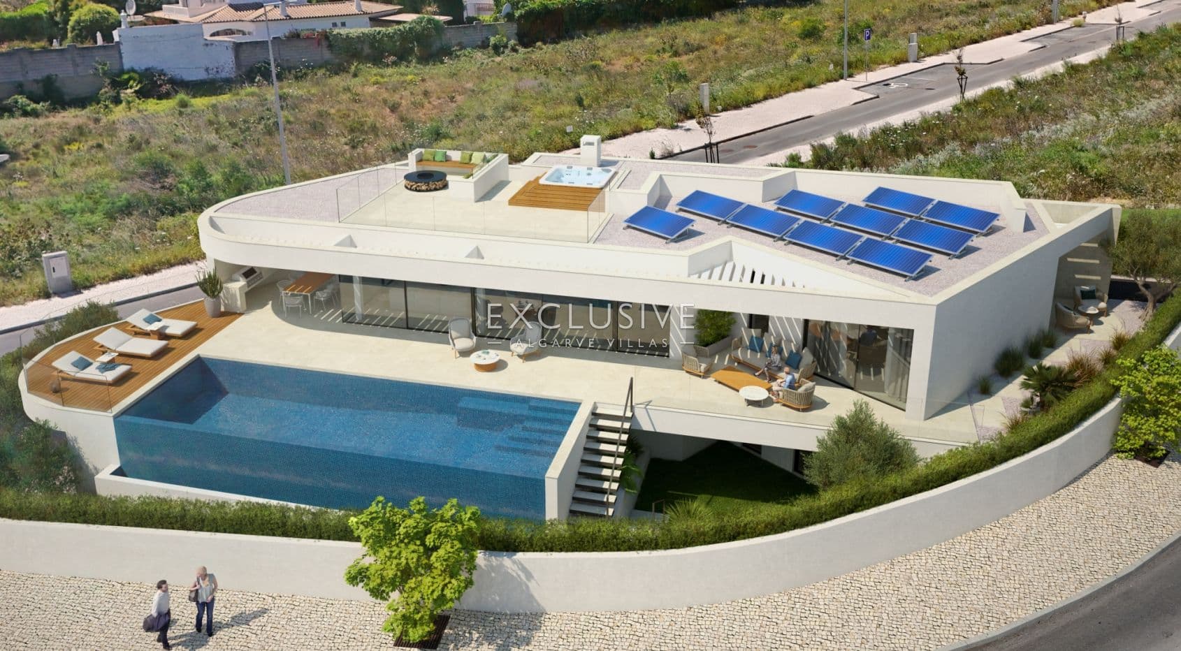 High-Quality Contemporary Villa, Sea Views, Walking Distance to the Beach Lagos-2