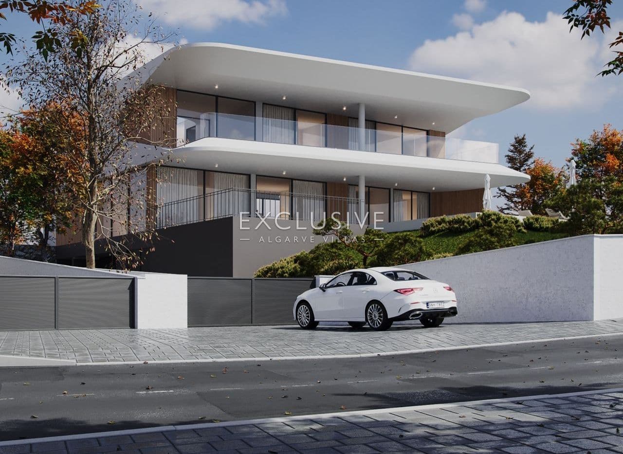 Modern Designer Villa with Sea & Black Rock Views in Praia da Luz-1